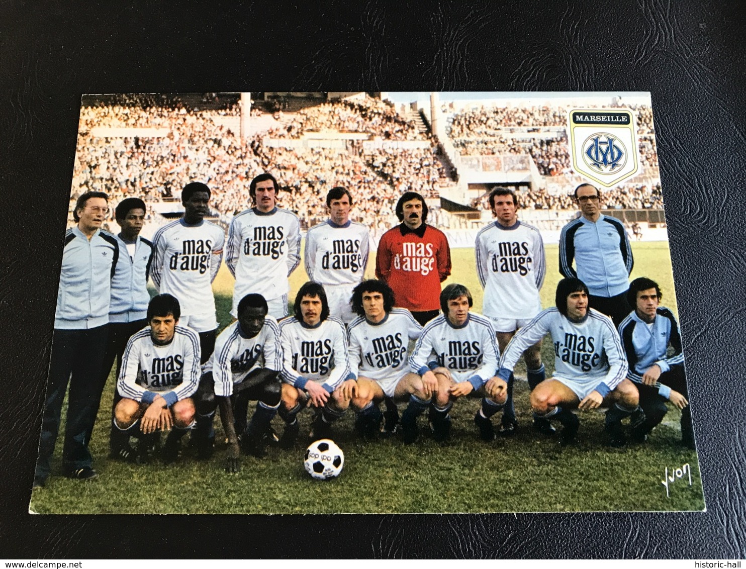 FOOTBALL FRANCAIS 1ere Division Saison 1977-1978 - OLYMPIQUE DE MARSEILLE (O.M) - Soccer