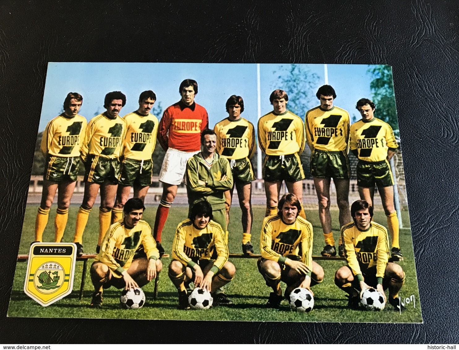 FOOTBALL FRANCAIS 1ere Division Saison 1977-1978 NANTES - Football