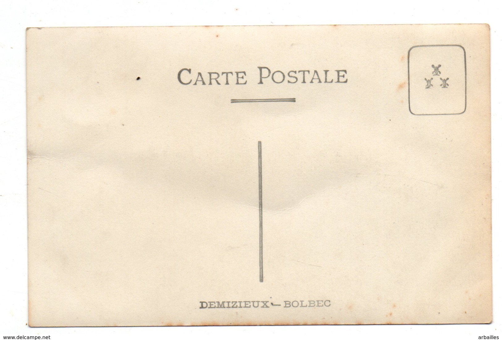 Bolbec. Tete Du Christ. Carte Photo Demizieux. - Bolbec