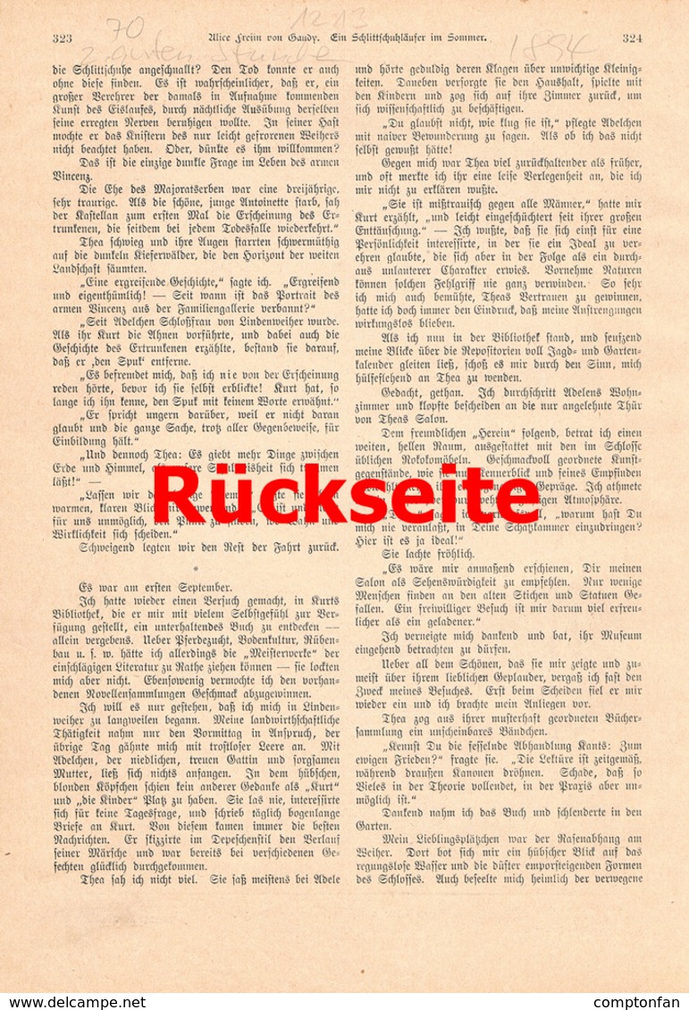 1213 G. Sieben Von Der Russischen Grenze Reiter Russland Druck 1894 !! - Sonstige & Ohne Zuordnung