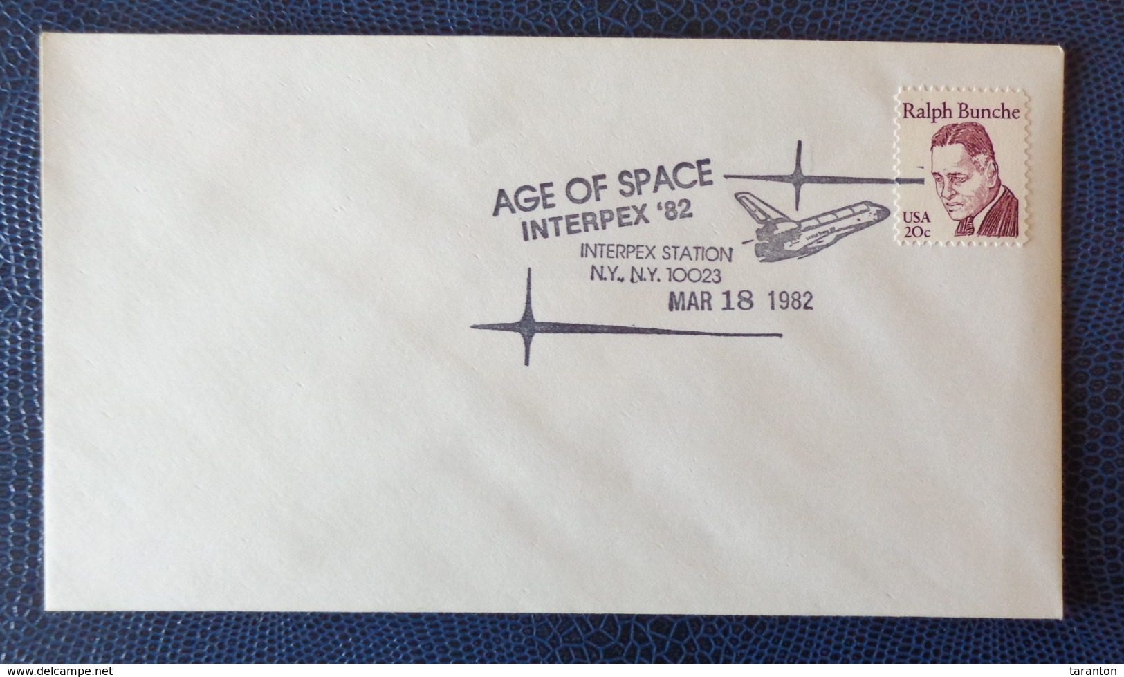 1982 - COVER - U.S.A. - NEW YORK - INTERPEX STA. - AGE OF SPACE, INTERPEX '82 - Collezioni