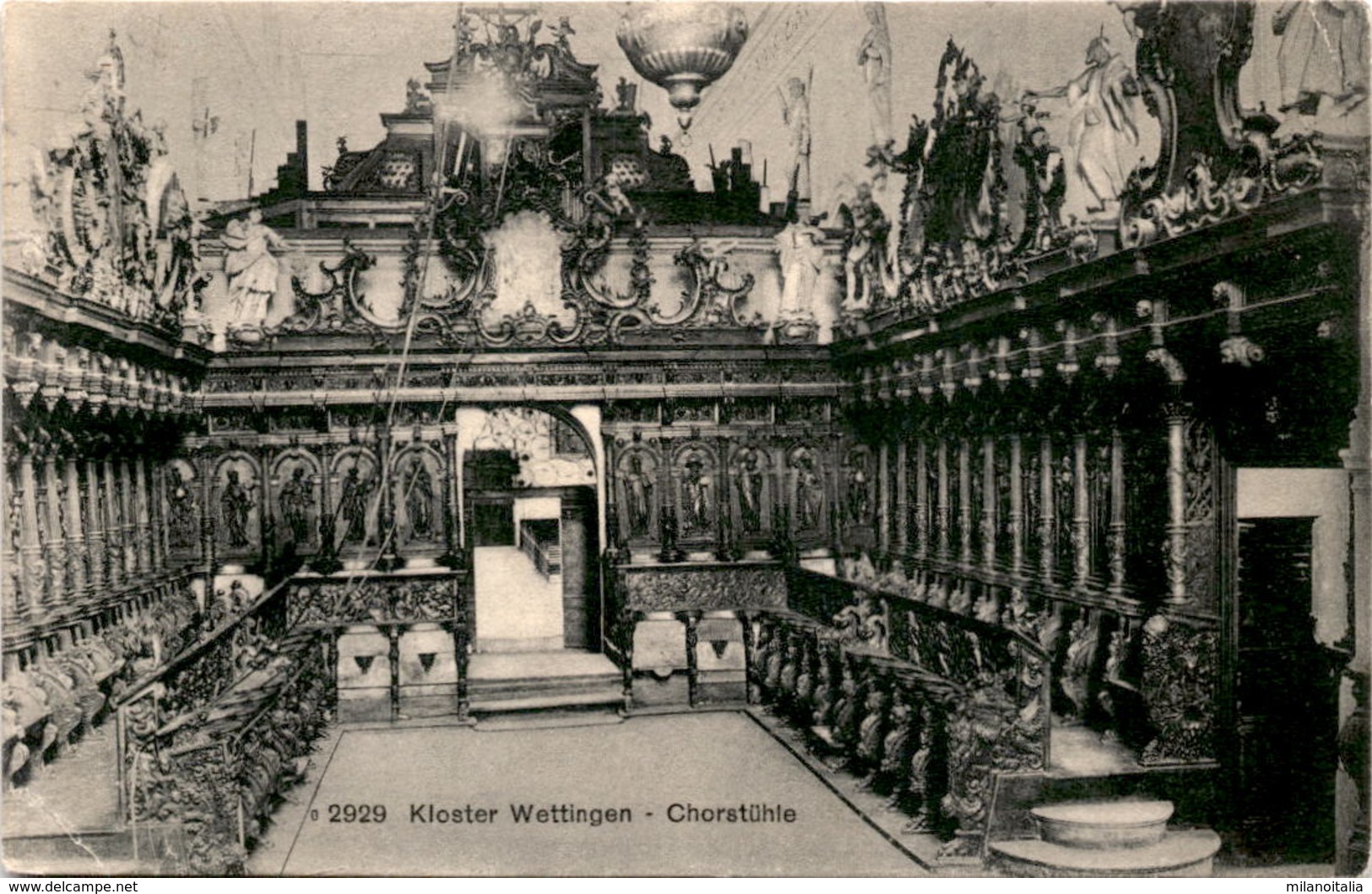 Kloster Wettingen - Chorstühle (2929) * 22. 6. 1914 - Wettingen