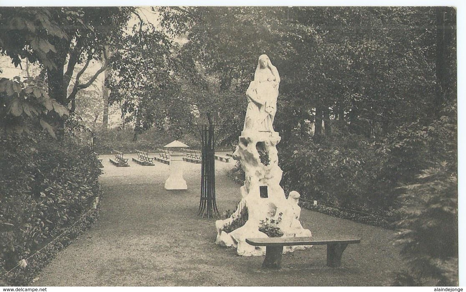 Edegem - Edeghem - Grot Van O.L.V. Van Lourdes - Beeld Van De H. Anna - Statue De Sainte-Anne - 1928 - Edegem