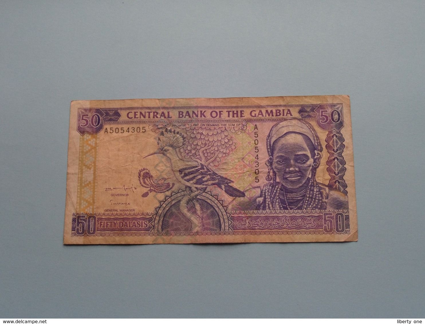 3 X 50 ( FIFTY DALASIS ) Central Bank Of GAMBIA ( For Grade, Please See Photo ) ! - Gambie