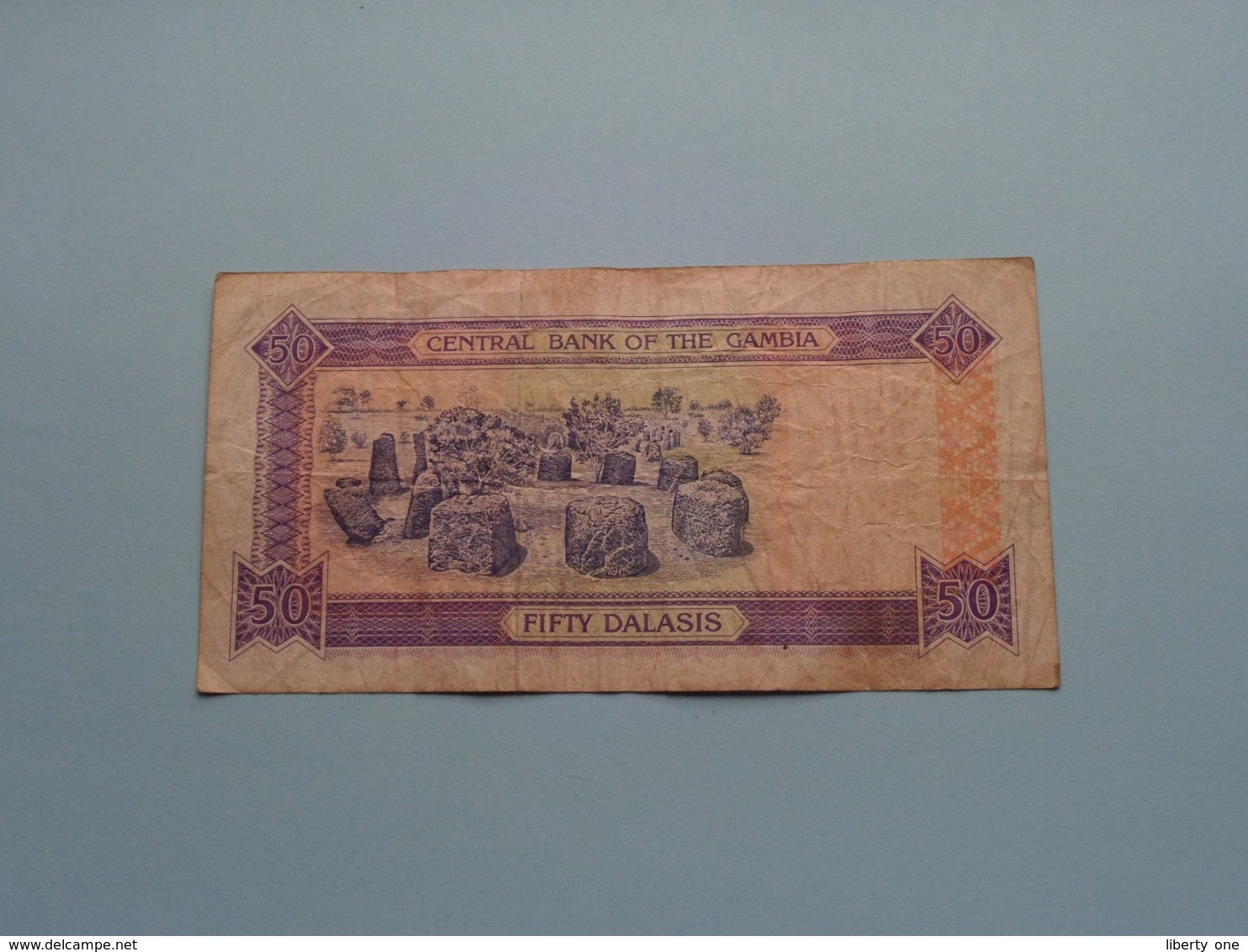 3 X 50 ( FIFTY DALASIS ) Central Bank Of GAMBIA ( For Grade, Please See Photo ) ! - Gambie