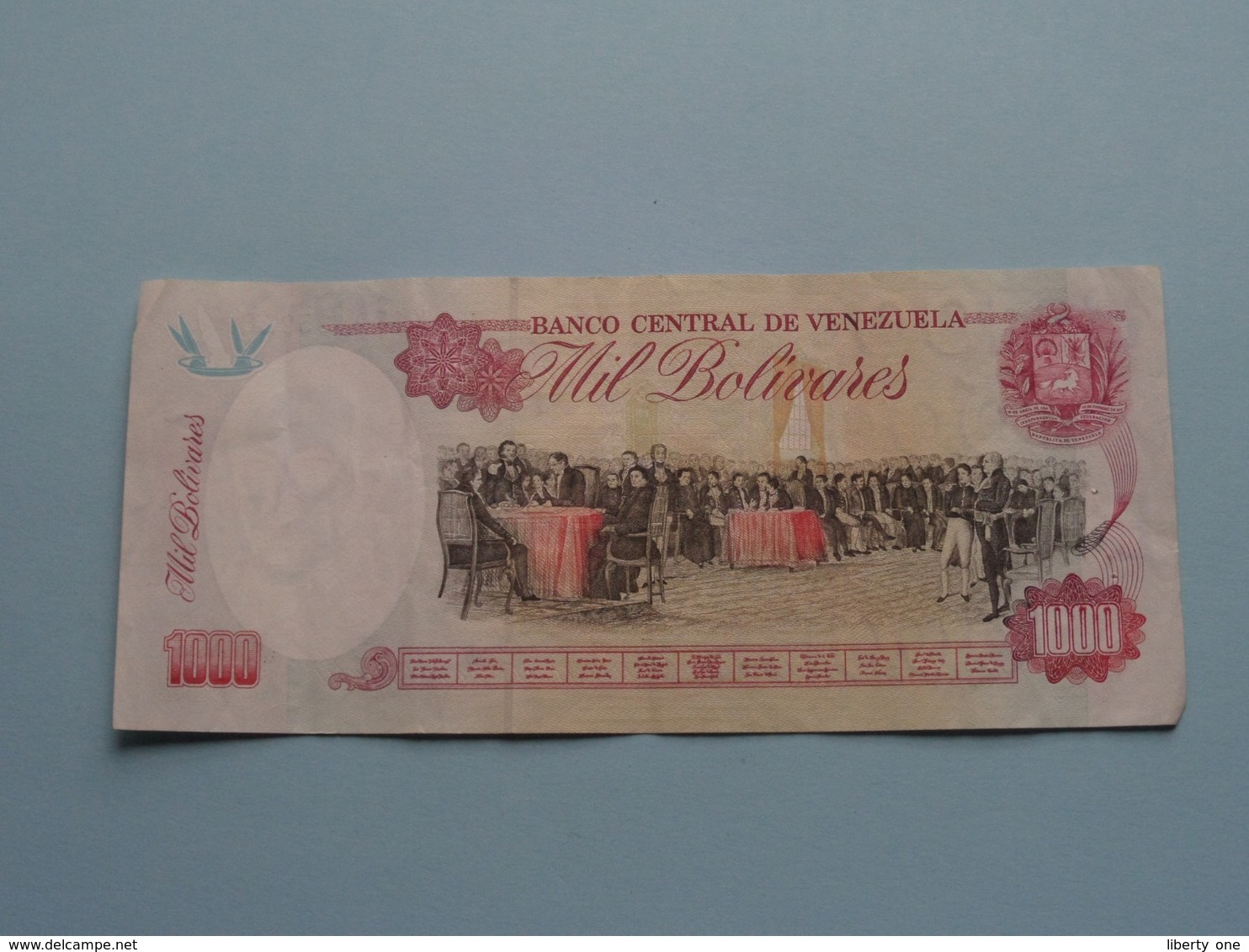 1000 Mil BOLIVARES ( 1998 ) Banco Central De Venezuela ( For Grade, Please See Photo ) ! - Venezuela