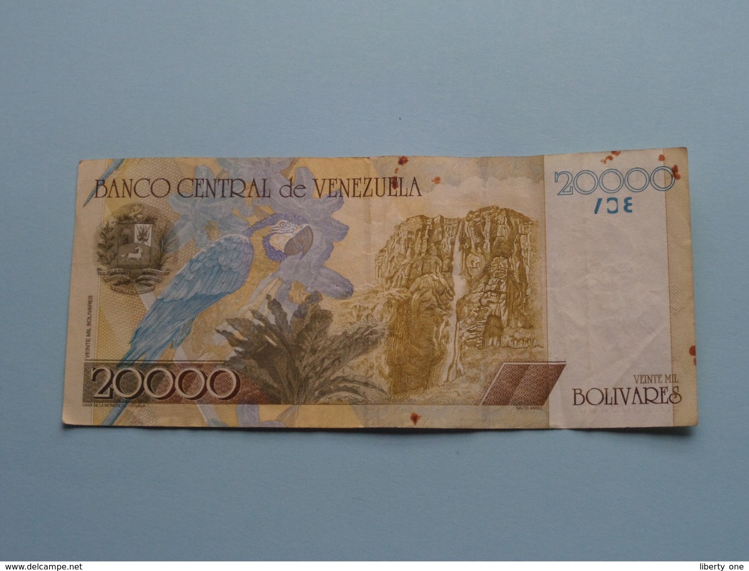 20000 Veinte Mil BOLIVARES ( 2001 ) Banco Central De Venezuela ( For Grade, Please See Photo ) ! - Venezuela