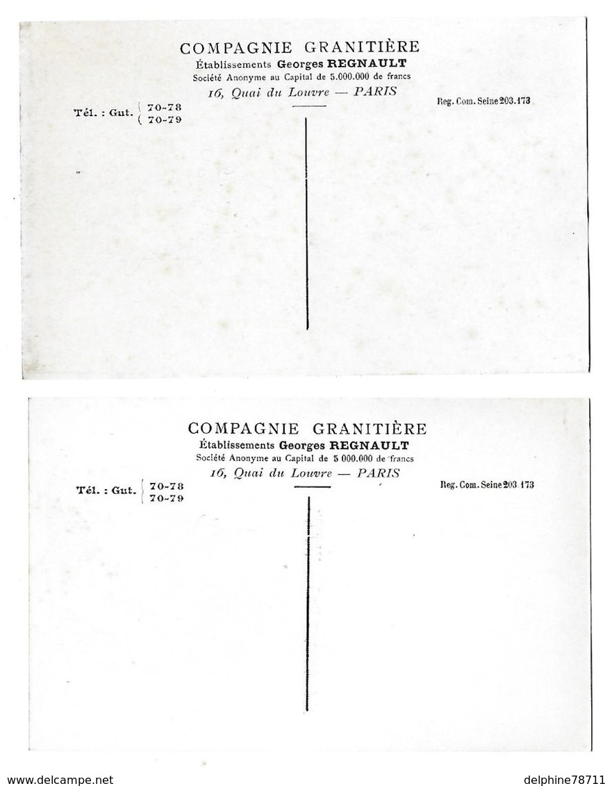 Saint Etienne En Coglés      Lot De 2 Cartes    (recto Verso) - Altri & Non Classificati