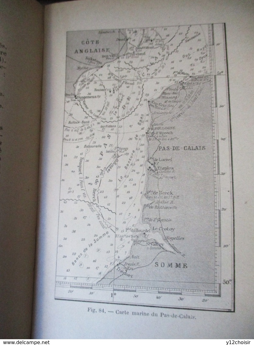 LIVRE 1921 NOTIONS ELEMENTAIRES SUR LA MER LA NAVIGATION ET LA PECHE ECOLES PRIMAIRES DU LITTORAL