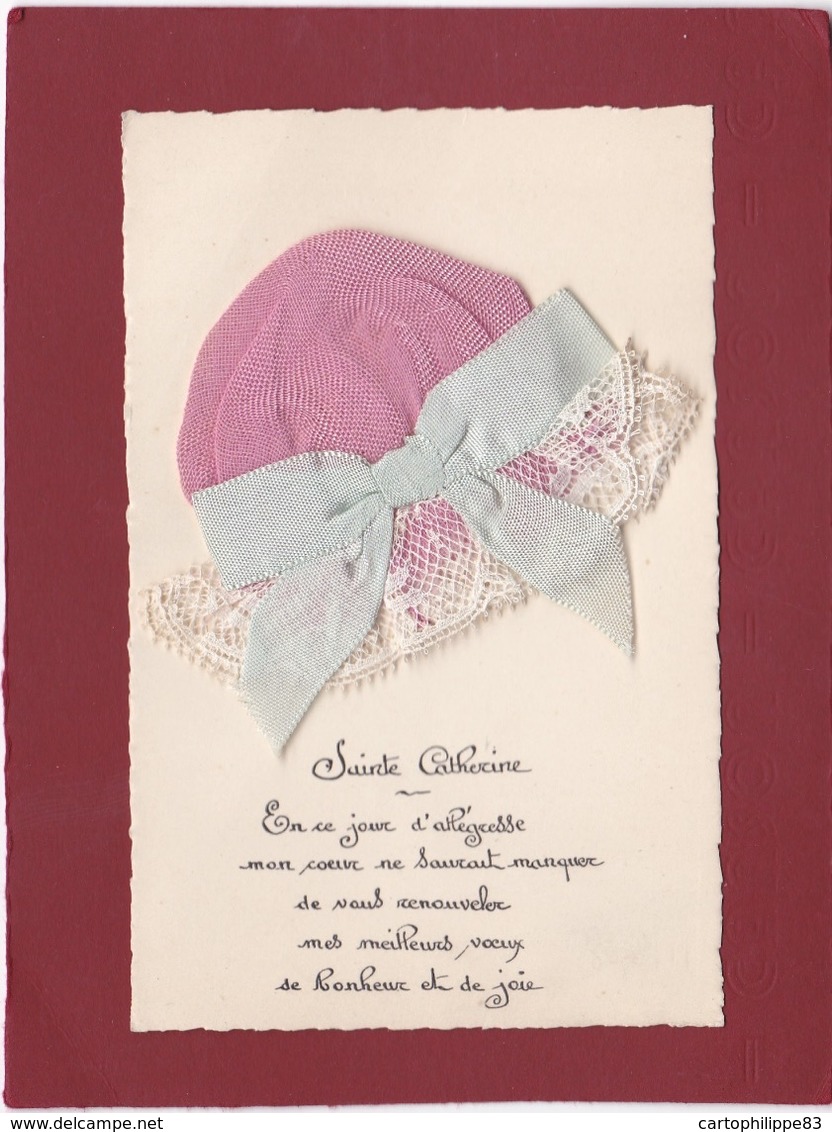 VIVE LA SAINTE CATHERINE BONNET EN DENTELLE - Firstnames