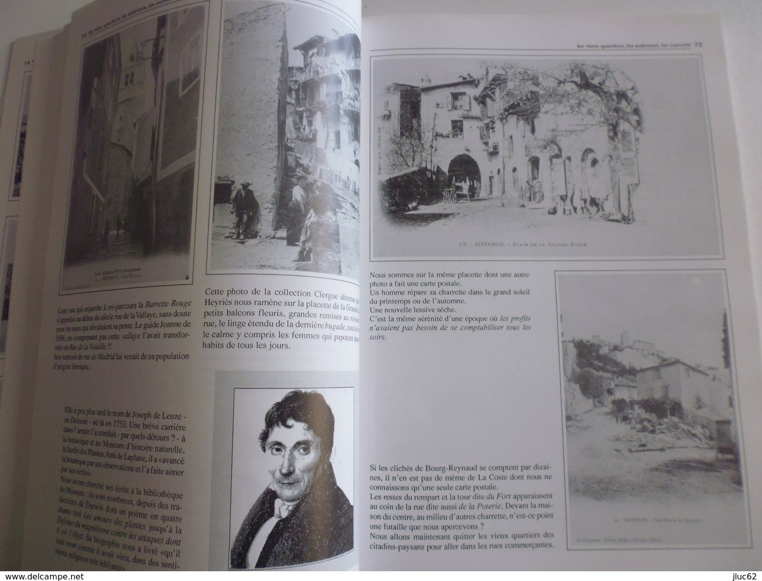 SISTERON AU DEBUT DU XIX SIECLE. LUCIEN ET MARYSE MOST. FORMAT 30 x 21 cm 240 PAGES.TRES BON ETAT.TRES NOMBREUSES PHOTOS