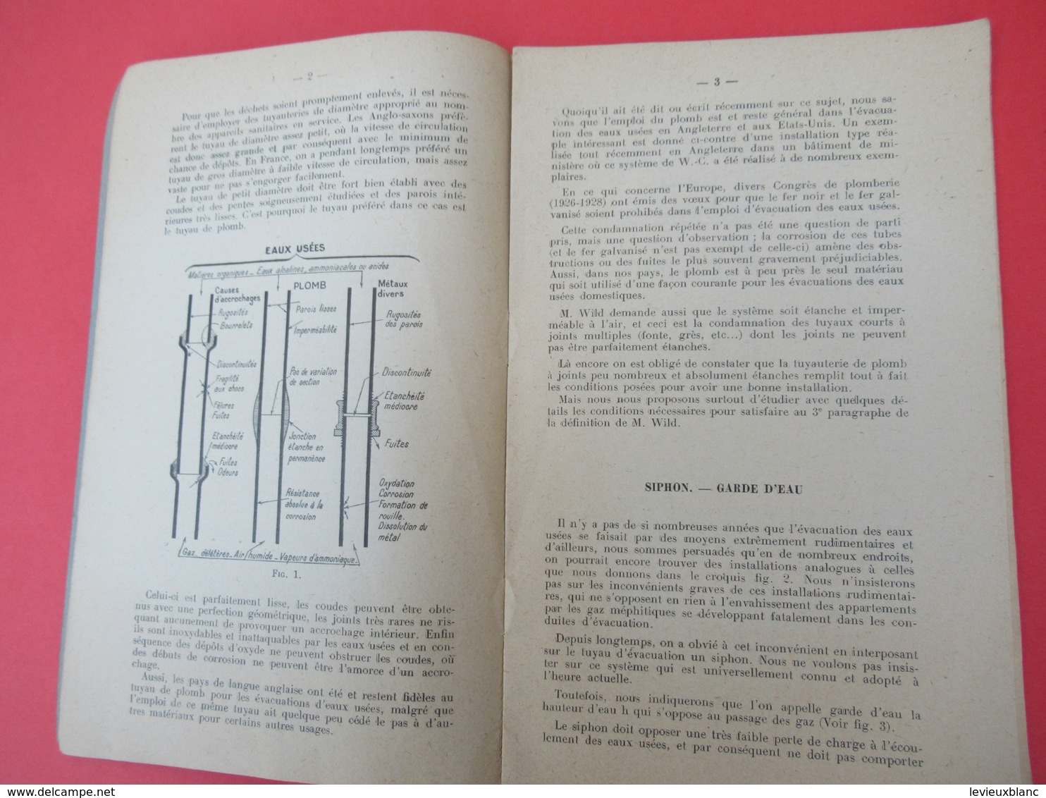 Livret/ Technique Sanitaire/ Ventilation Secondaire/Extrait de la Construction Moderne/MAHUL/ Vers 1930-1950  LIV172