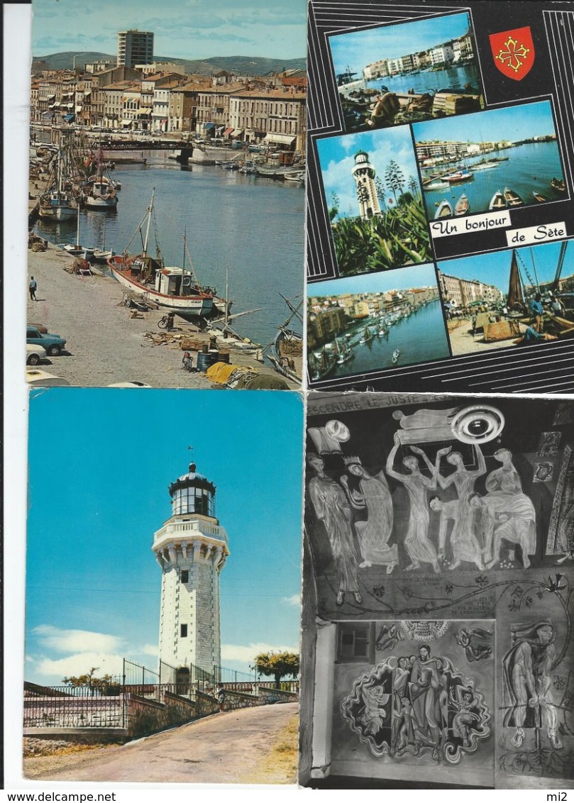 34 Sete Lot De 28 Cartes Modernes Ou Semi Modernes  Tout Scanné - Sete (Cette)