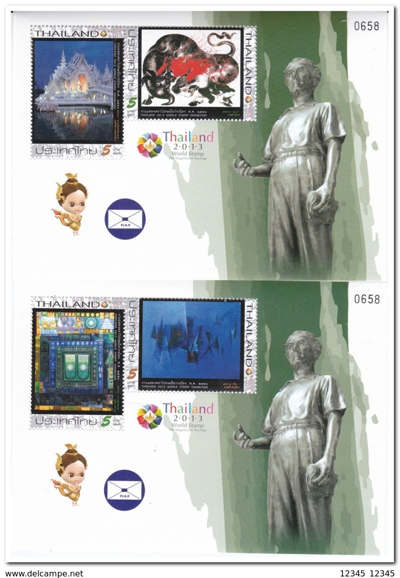 Thailand 2013, Postfris MNH, FIAP Bangkok With Emblem - Thailand