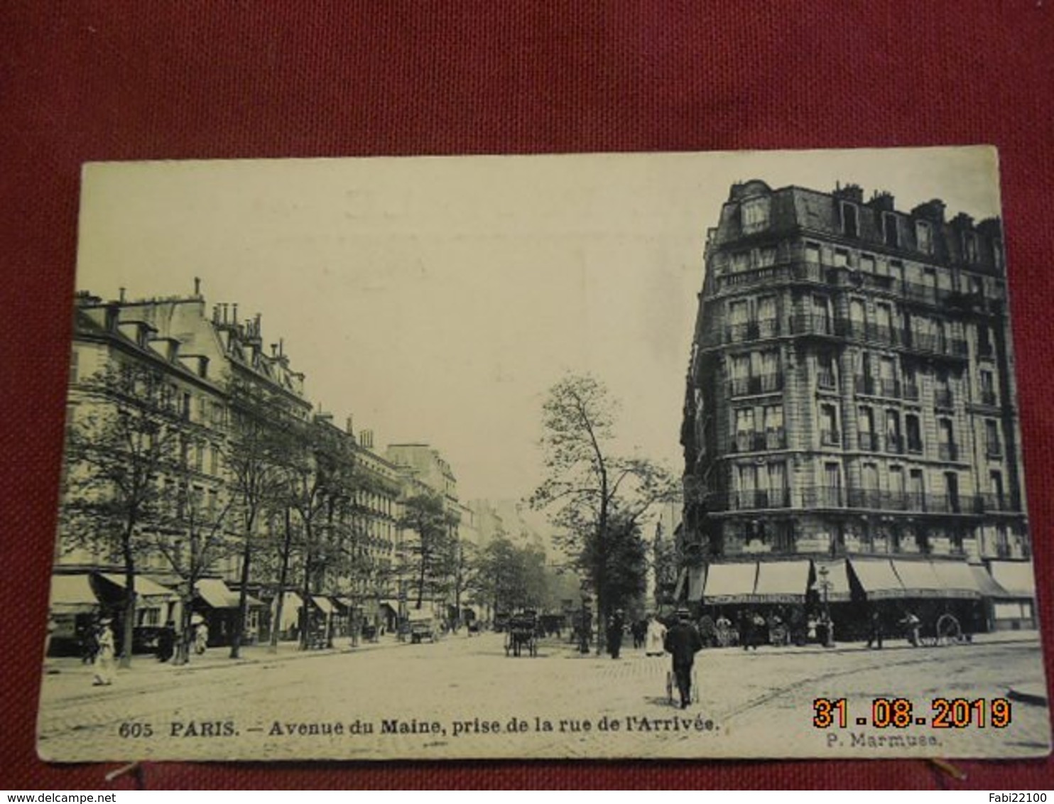 CPA - Paris - Avenue Du Maine, Prise De La Rue De L'Arrivée - Arrondissement: 14