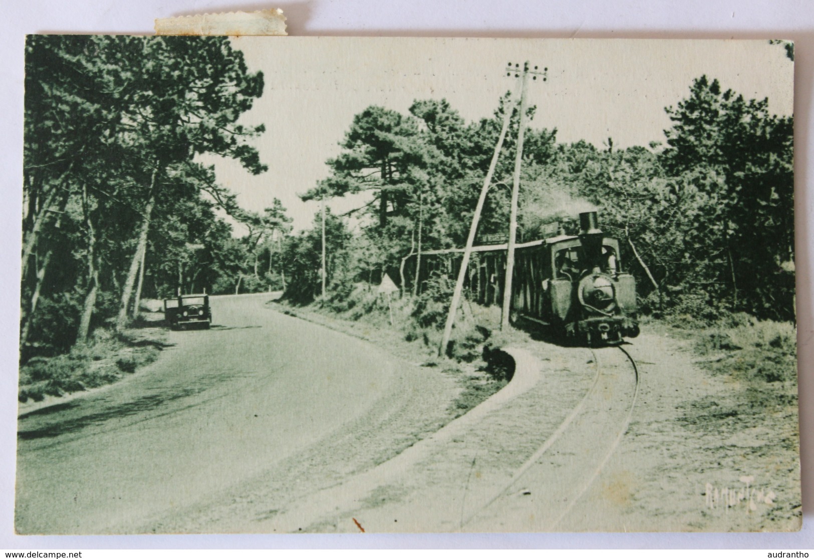 CPA 17 Tramway De Royan De Saint Georges De Didonne à Ronce Les Bains Par Nauzan - Saint-Georges-de-Didonne