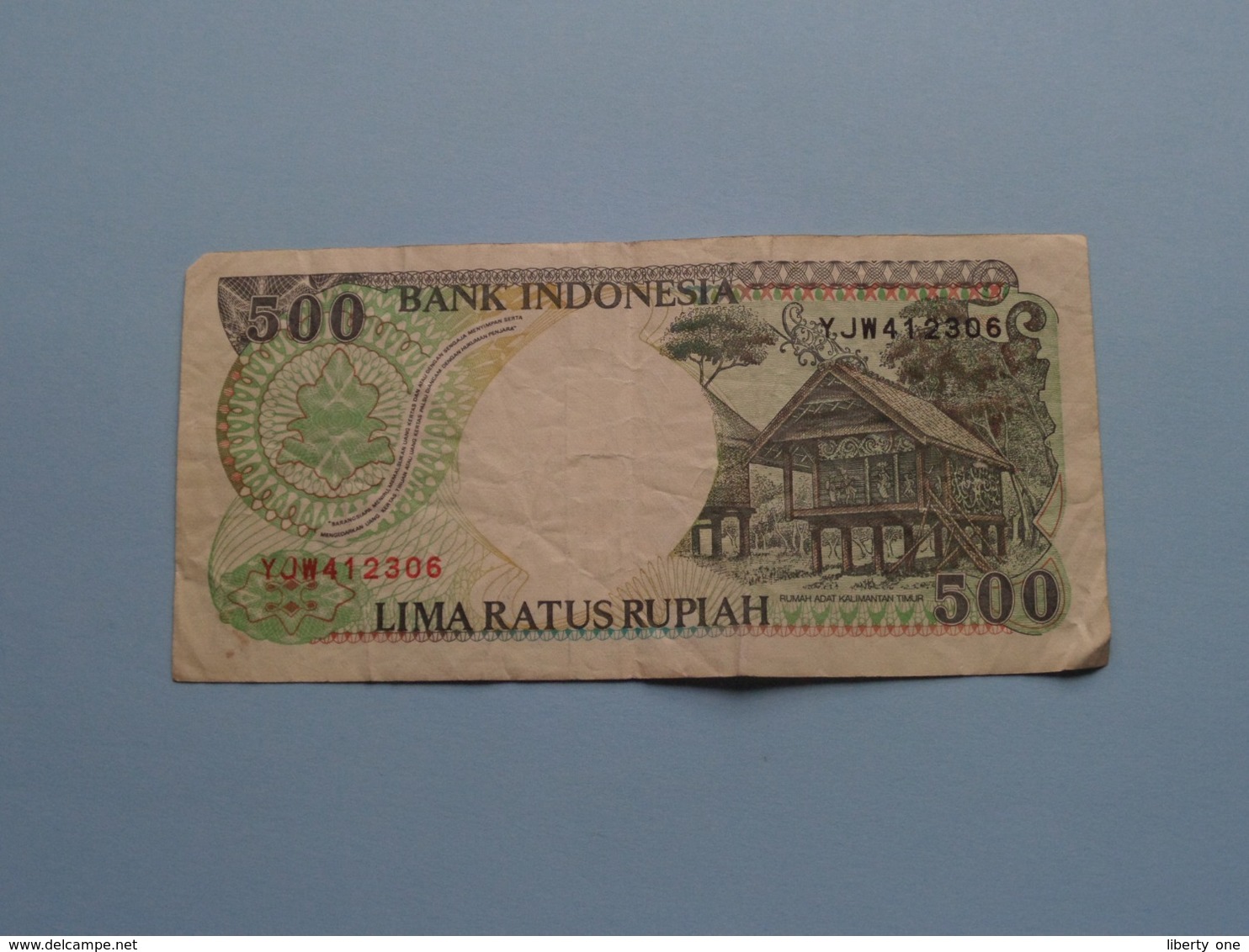 500 LIMA RATUS Rupiah > Bank Indonesia ( For Grade, Please See Photo ) ! - Indonésie