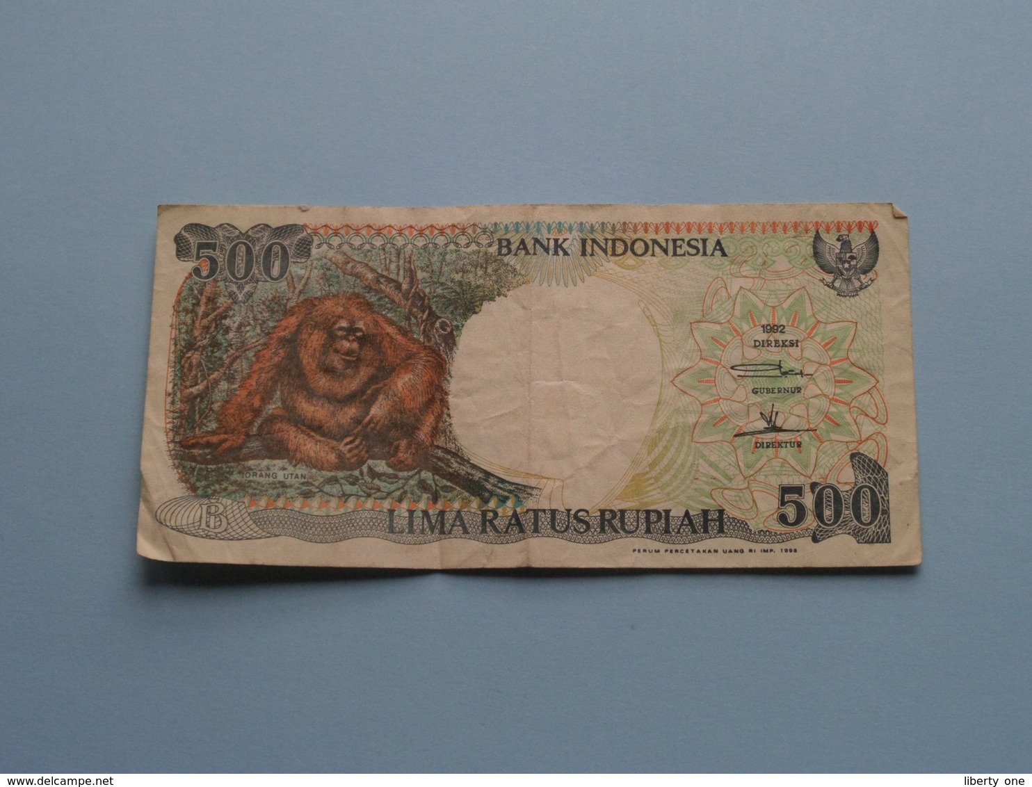 500 LIMA RATUS Rupiah > Bank Indonesia ( For Grade, Please See Photo ) ! - Indonésie
