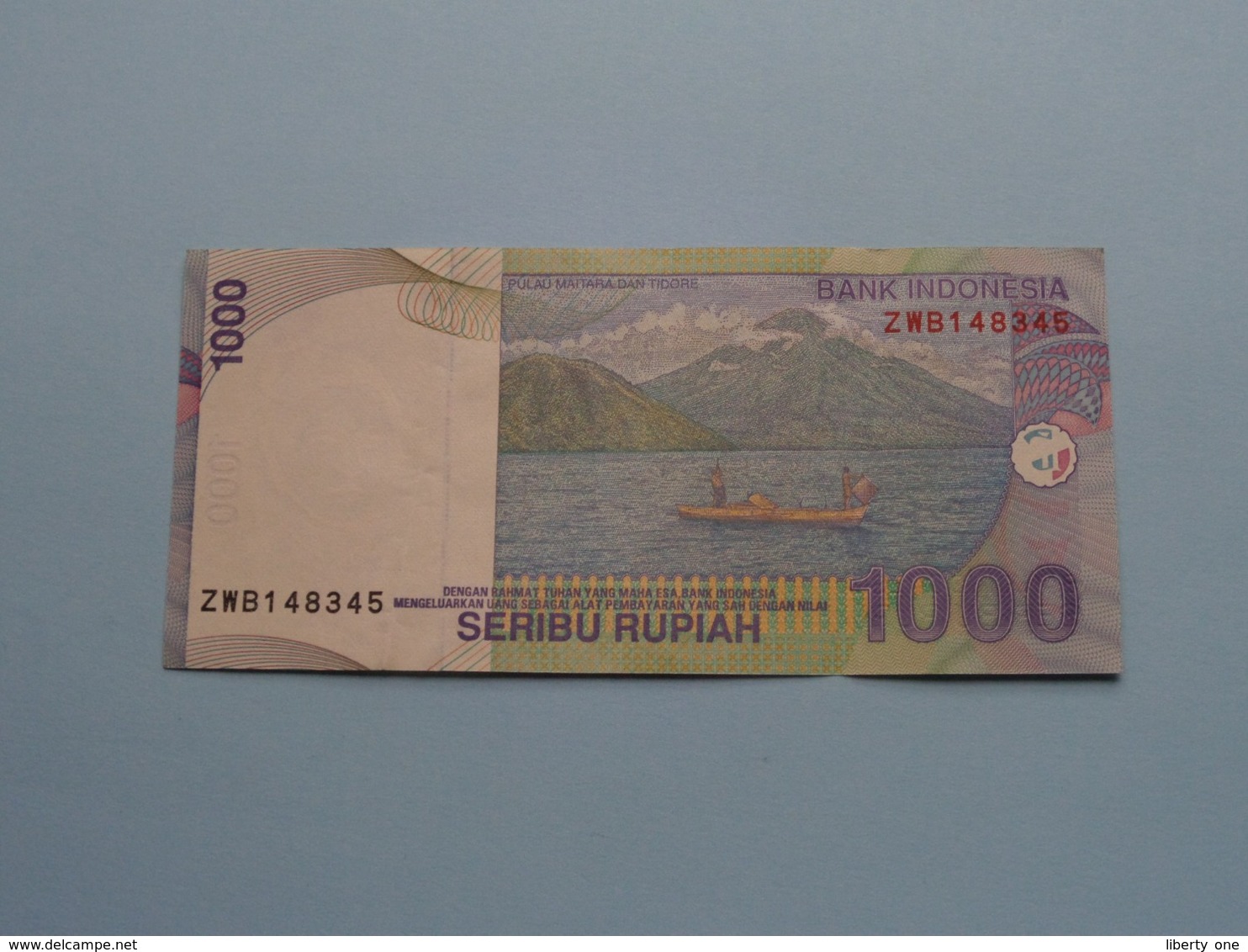 1000 SERIBU Rupiah > Bank Indonesia ( For Grade, Please See Photo ) ! - Indonésie