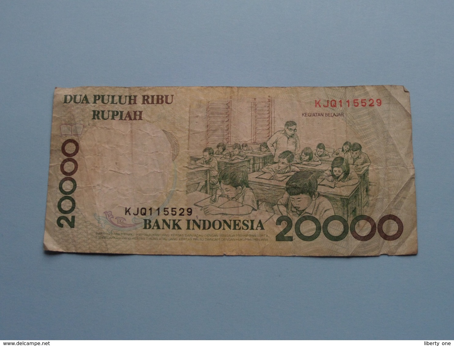 20000 DUA PULUH RIBU Rupiah > Bank Indonesia ( For Grade, Please See Photo ) ! - Indonésie