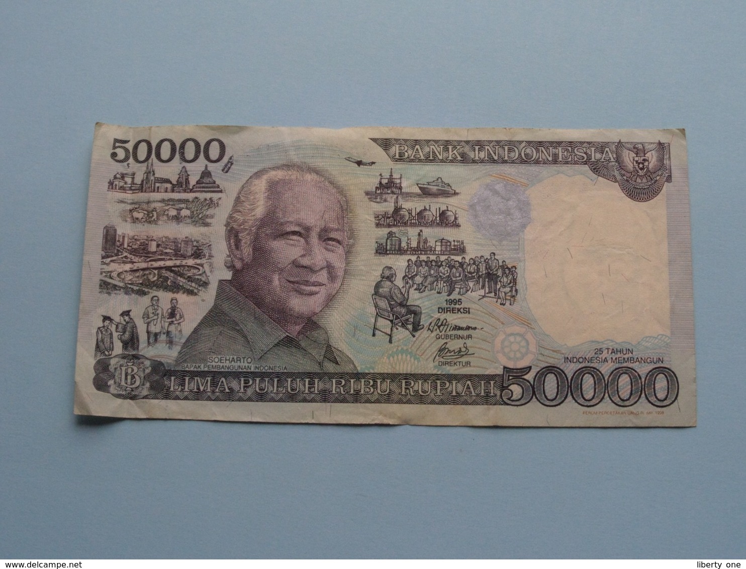 50000 LIMA PULUH RIBU Rupiah > Bank Indonesia ( For Grade, Please See Photo ) ! - Indonesië
