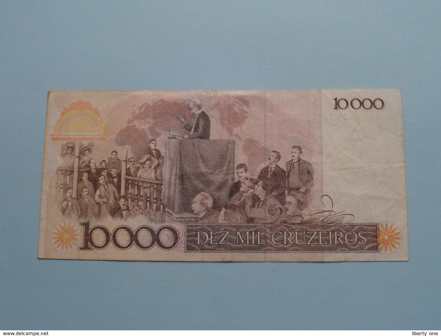 DEZ MIL 10000 CRUZEIROS > BRASIL ( For Grade, Please See Photo ) ! - Brazil