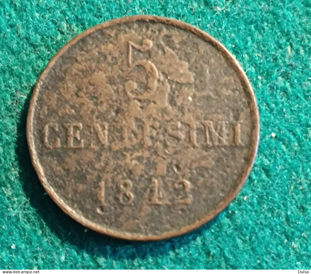 5 Centesimi 1842 - Piémont-Sardaigne-Savoie Italienne