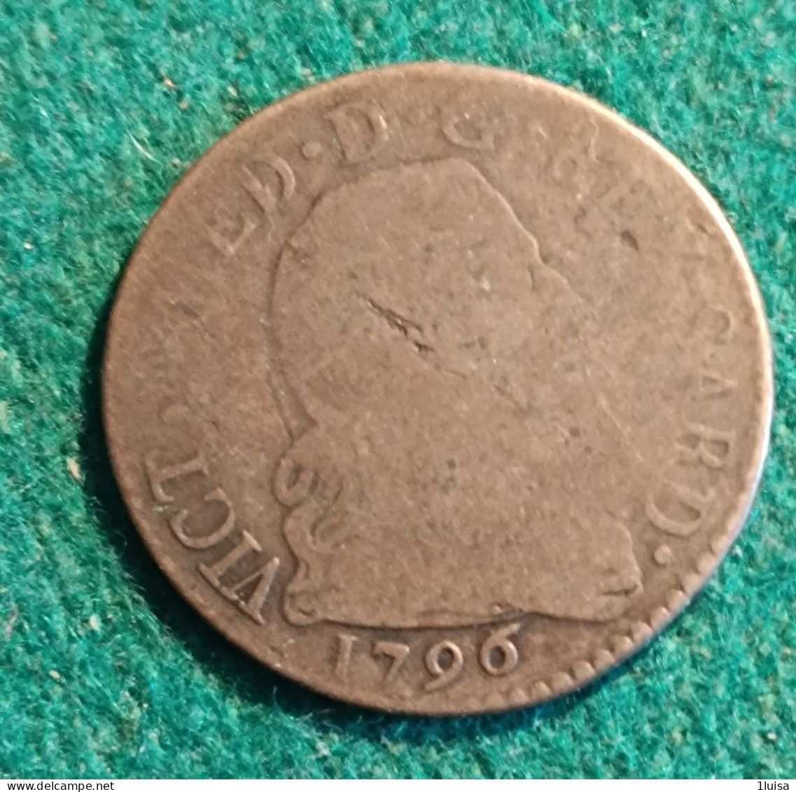 20 Soldi 1796 - Piemonte-Sardinië- Italiaanse Savoie