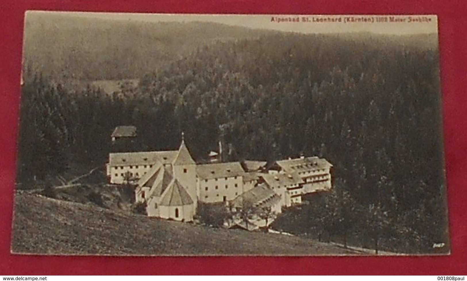 Alpenbad St Leonhard ( Kärnten ) - 1102 Meter Seehöhe  -------- 503 - Wolfsberg