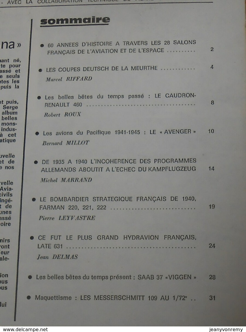 L'album Du Fanatique De L'aviation. N°1. Mai 1969. - Aviation
