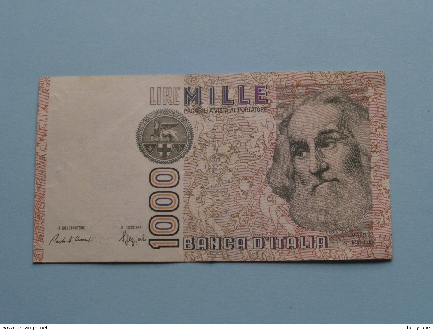 Mille 1000 Lire > 1982 Banca D'Italia ( For Grade, Please See Photo ) ! - 1.000 Lire
