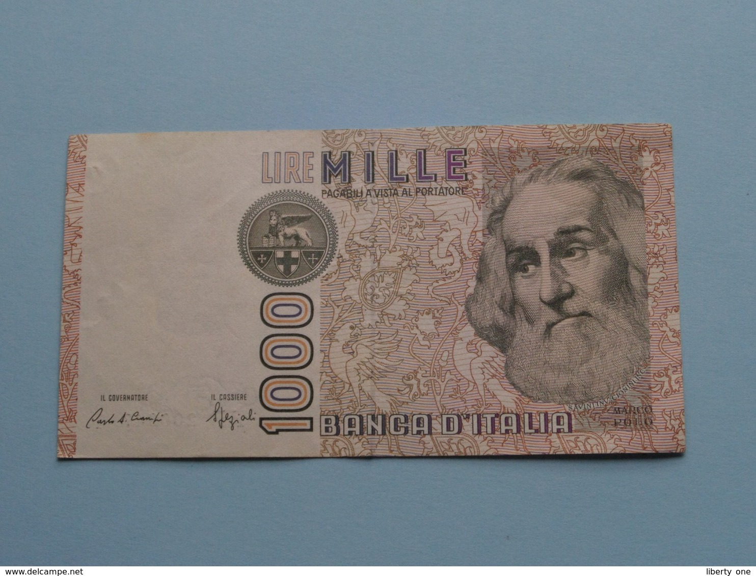 Mille 1000 Lire > 1982 Banca D'Italia ( For Grade, Please See Photo ) ! - 1000 Lire