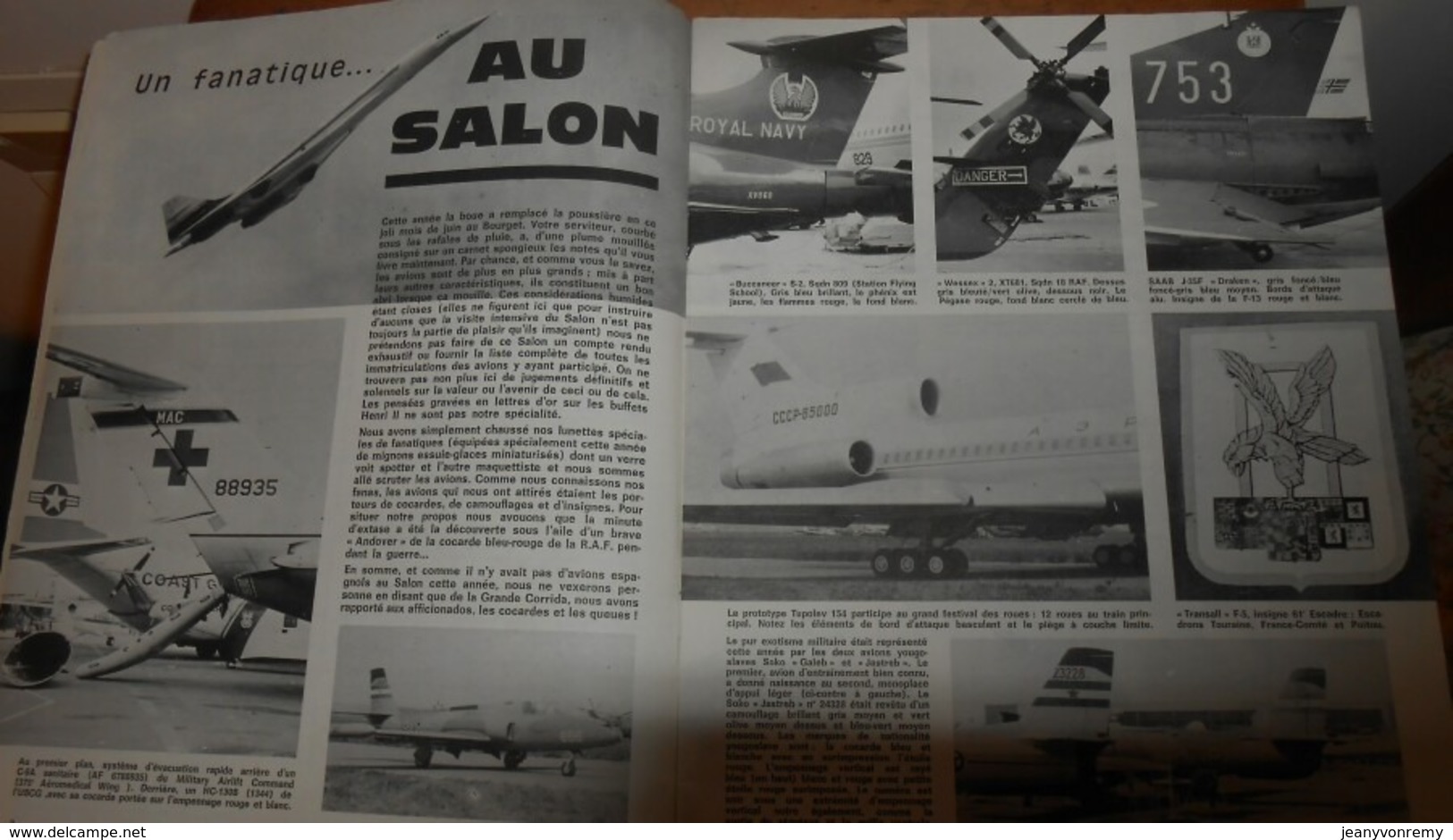 L'album Du Fanatique De L'aviation. N°2. Juin 1969. - Aviation