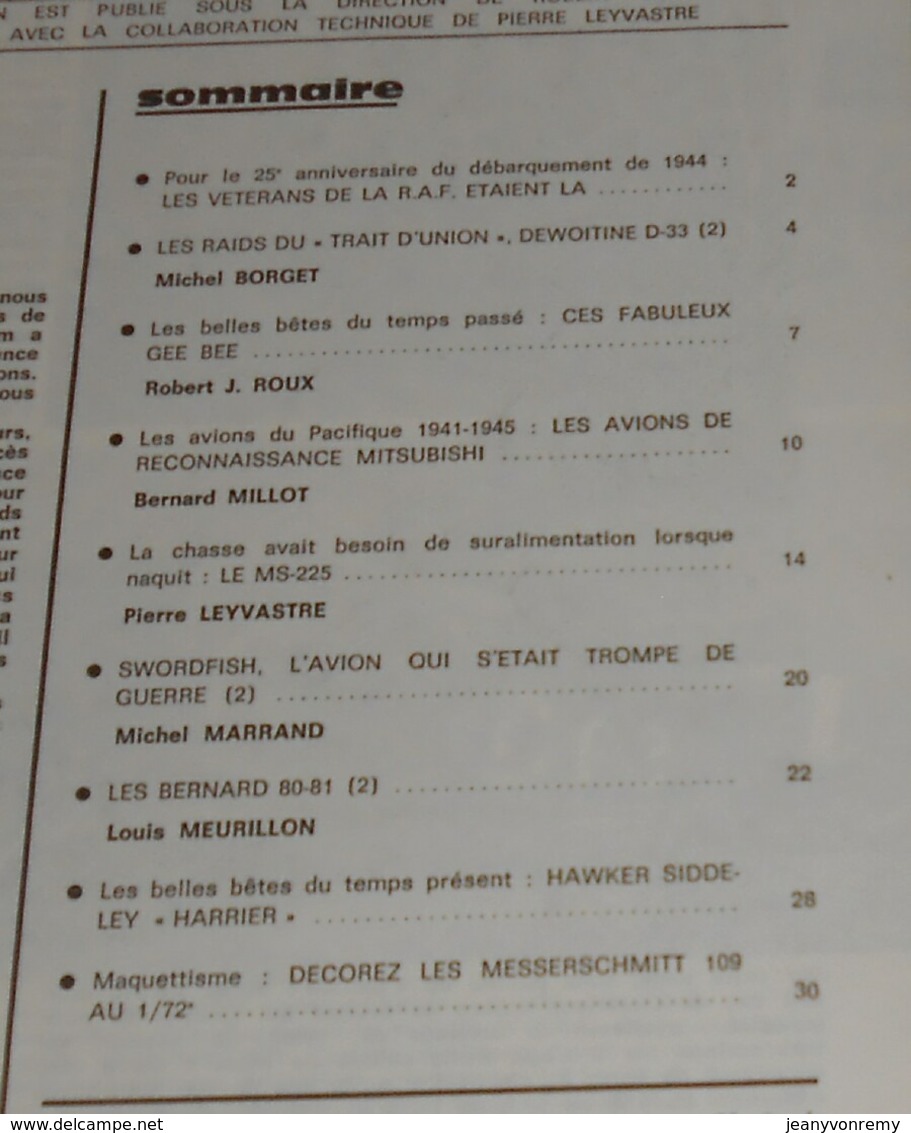 L'album Du Fanatique De L'aviation. N°3. Juillet-Août 1969. - Aviation