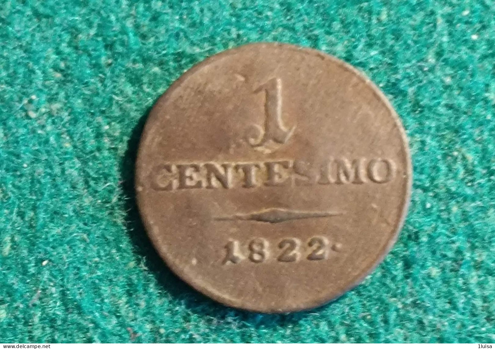 Lombardo Veneto 1 Centesimo 1822 - Lombardie-Vénétie