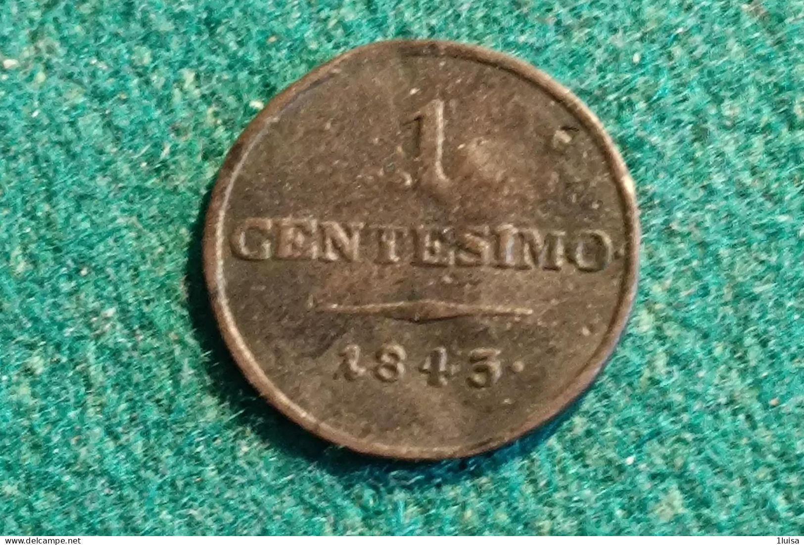 Lombardo Veneto 1 Centesimo 1843 - Lombardo-Veneto