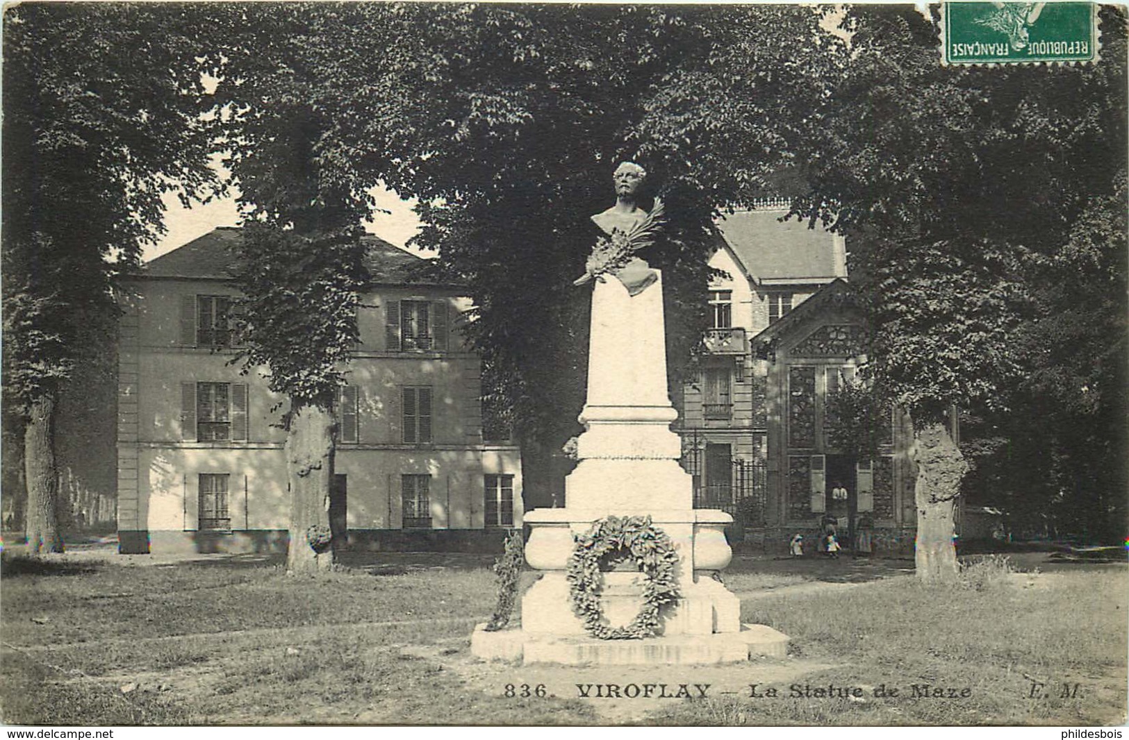 YVELINES. VIROFLAY La Statue De Maze - Viroflay