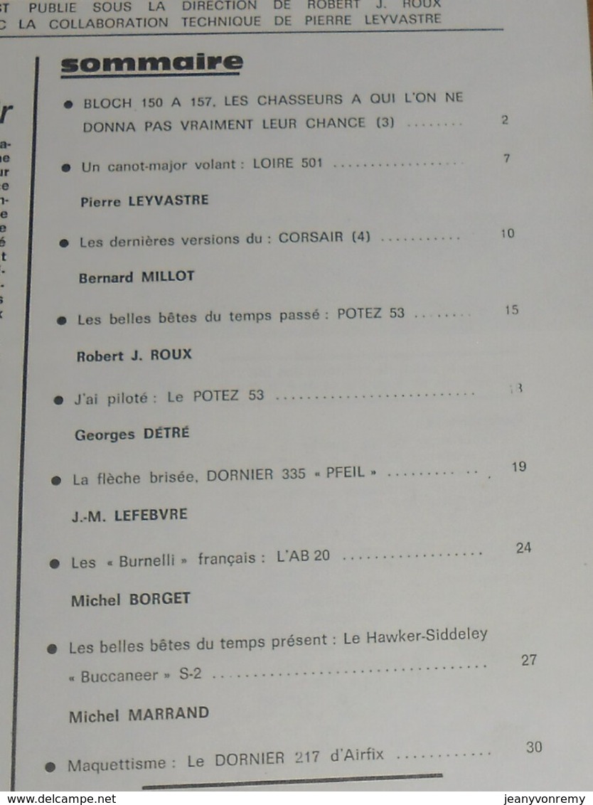 L'album Du Fanatique De L'aviation. N°10. Avril 1970. - Aviation