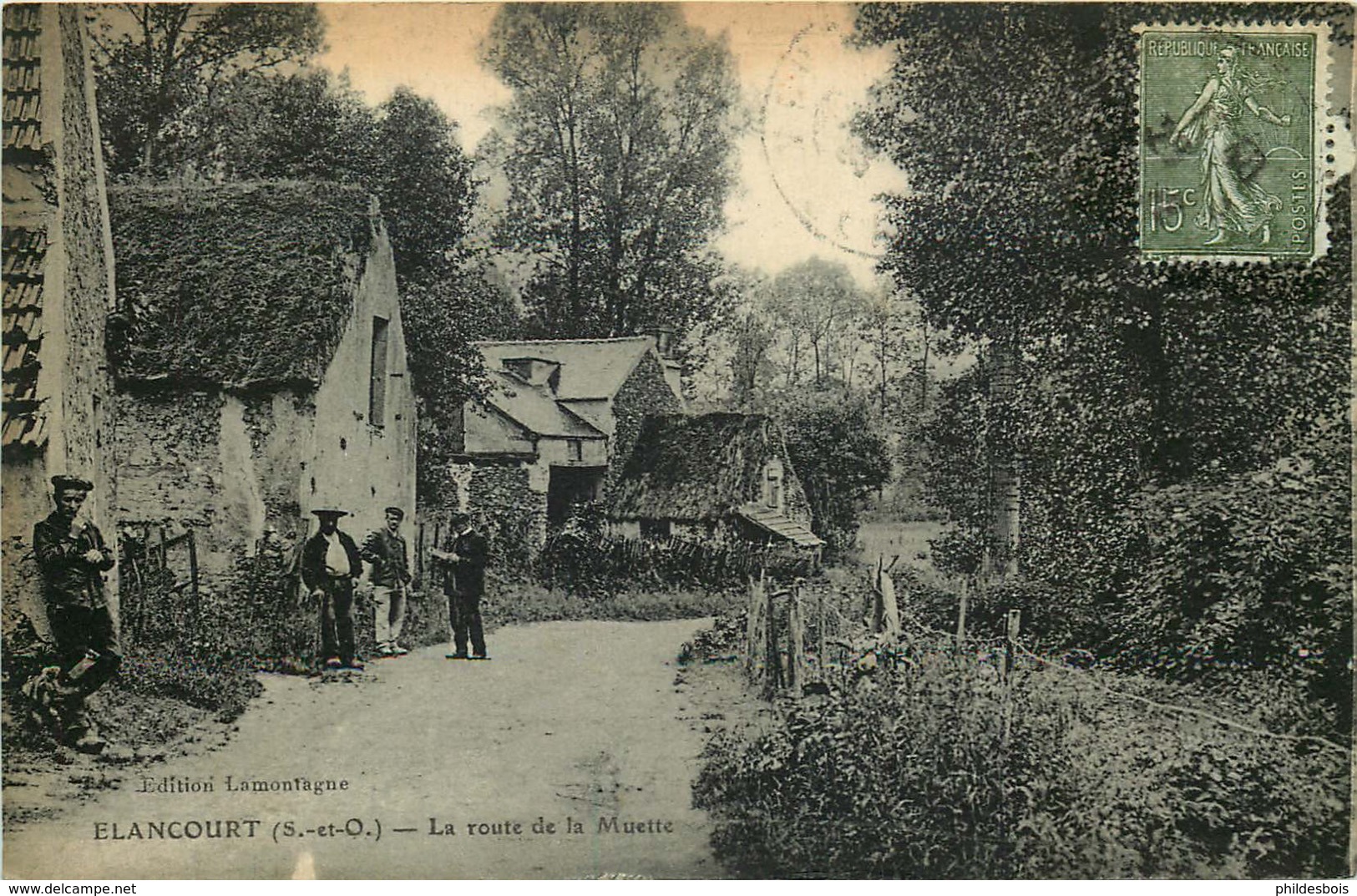 YVELINES. ELENCOURT  La Route De La Muette - Elancourt