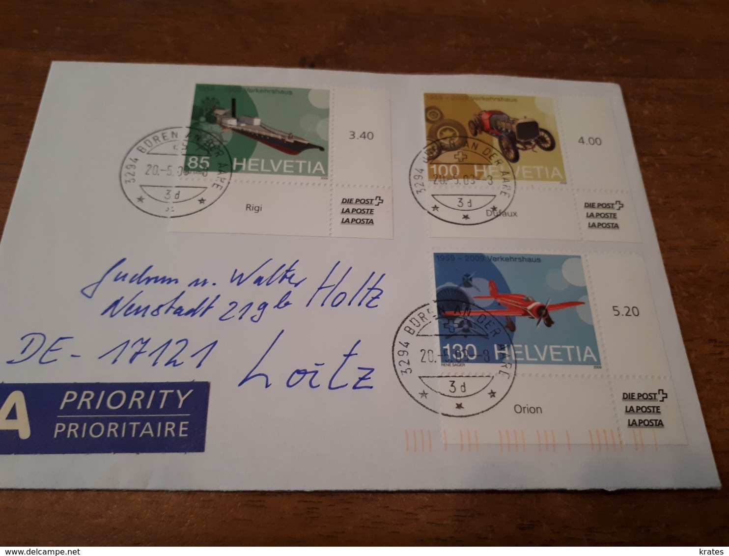 Old Letter - Switzerland, Helvetia - Other & Unclassified