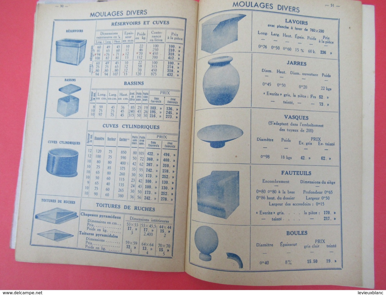 Catalogue/EVERITE/Revêtements Décoratifs/Société Française/Paris-Bassens - Bordeaux-Marseille/ 1937             CAT248 - Altri & Non Classificati