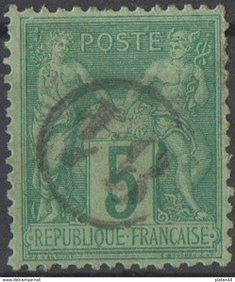 Oblitération Jour De L'an Cercle 81 - 1876-1898 Sage (Type II)