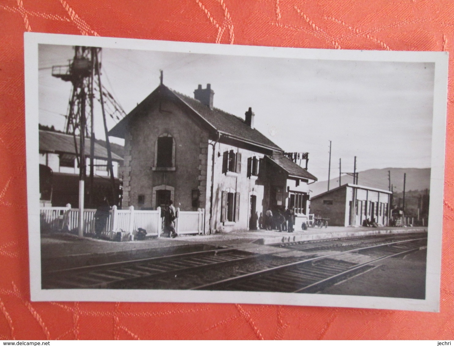 Genessiat . La Gare . Carte Photo - Génissiat