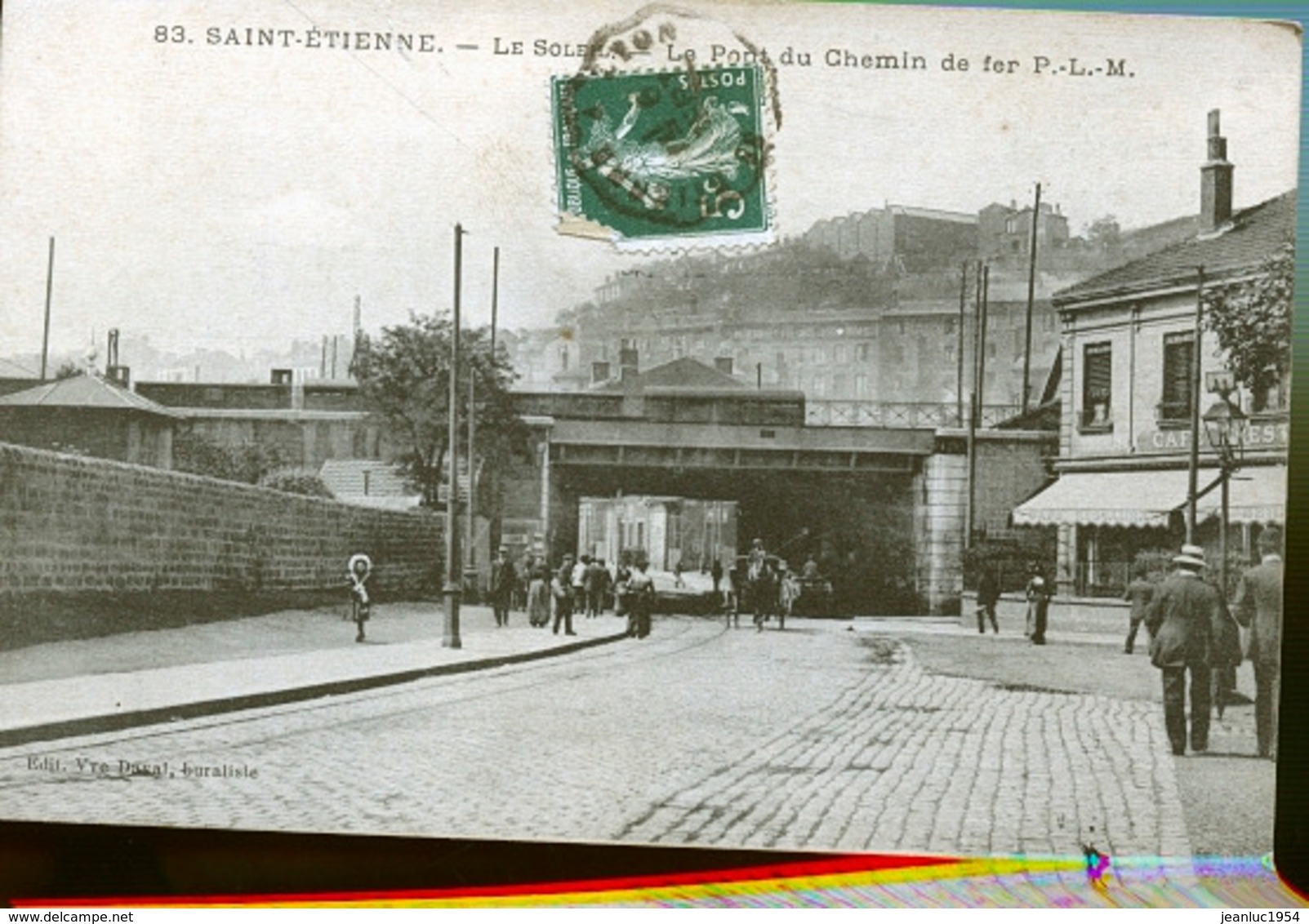 SAINTE ETIENNE PONT CHEMIN DE FER - Saint Etienne