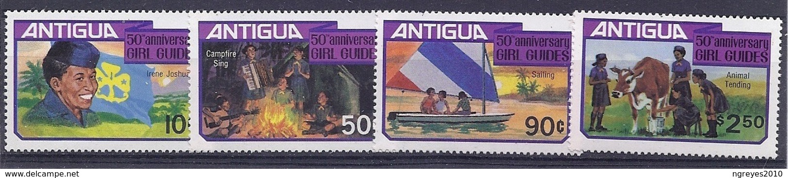 190031913  ANTIGUA   YVERT    Nº  633/6  **/MNH - Antigua Y Barbuda (1981-...)