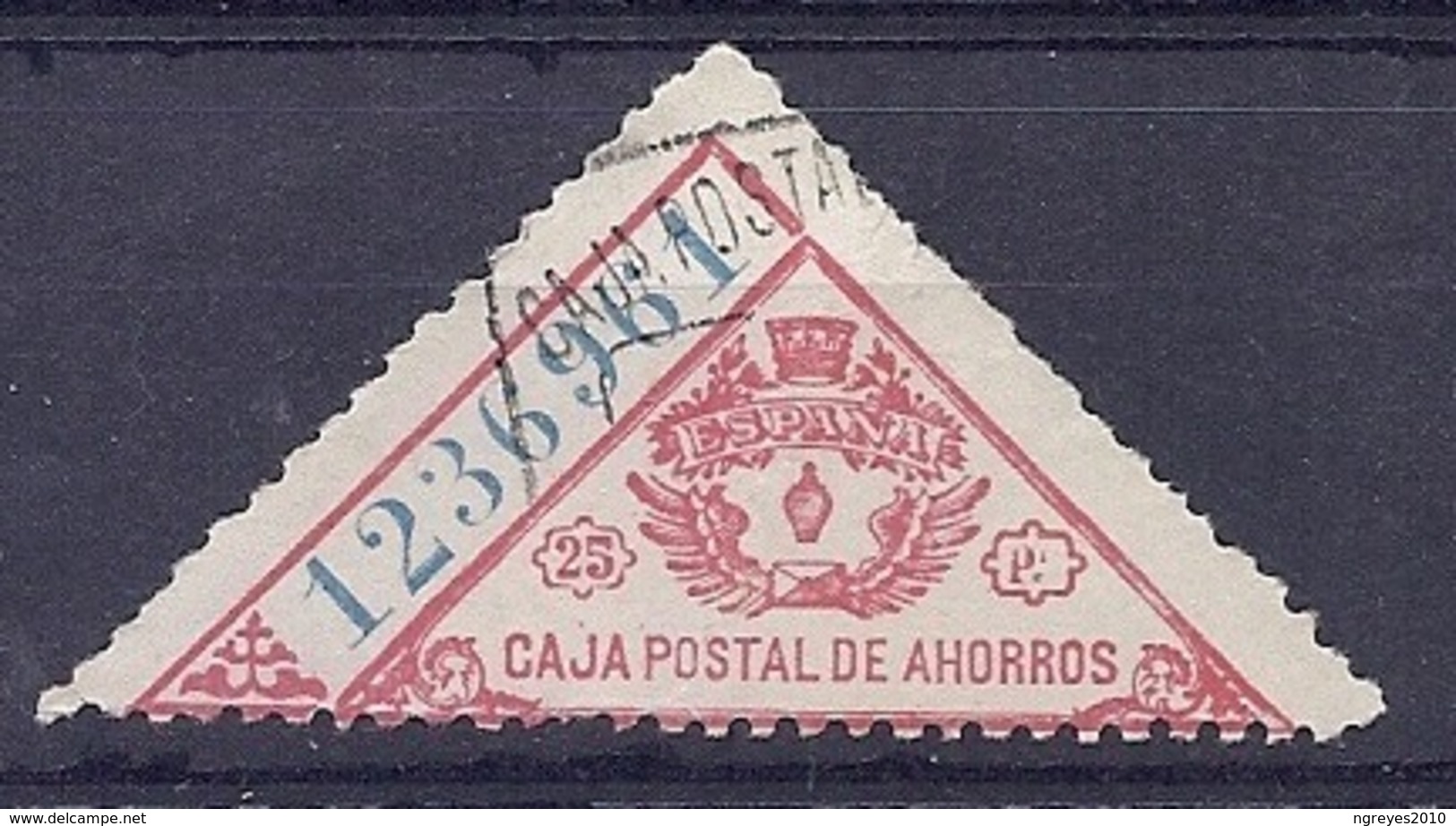 190031923  ESPAÑA  EDIFIL  POLIZA Nº  17 - Steuermarken