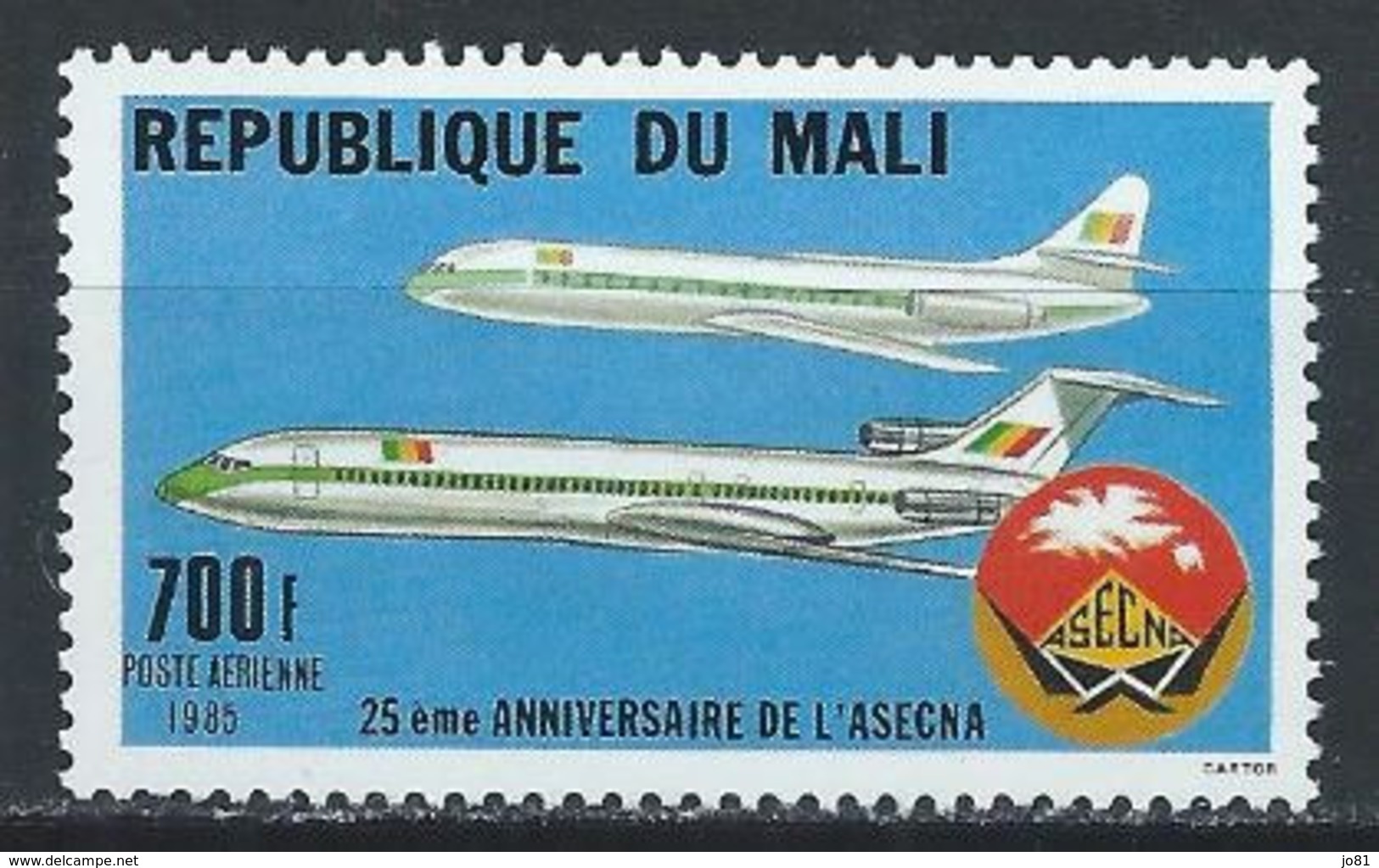 Mali YT PA 507 XX / MNH Aviation - Mali (1959-...)