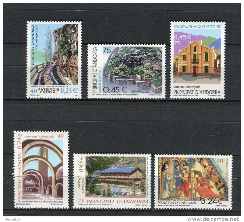 Andorra 2001. Completo ** MNH. - Colecciones