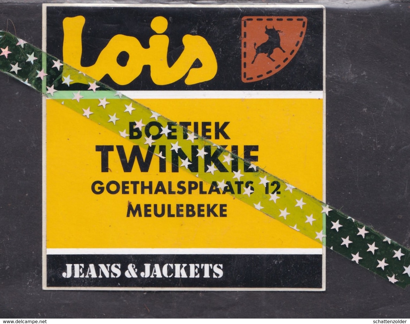 Zelfklever, Auto-collant, Sticker Boetiek Twinkie, Meulebeke, Lois Jeans - Stickers