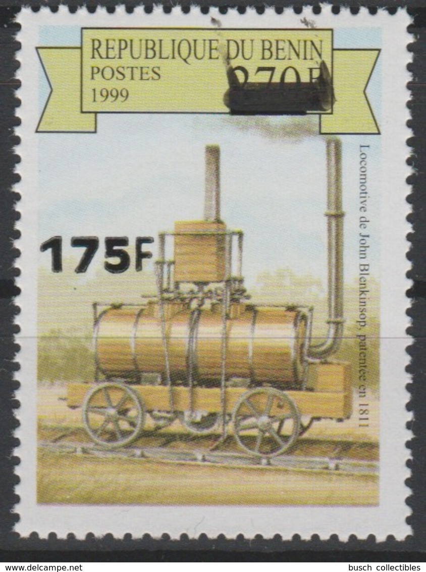 Bénin 2005 Mi. 1390 1811 John Blenkinsop Locomotive Lokomotive Train Railways Eisenbahn Surchargé Overprint MNH** - Benin – Dahomey (1960-...)